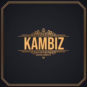 کامبیز به انگلیسی طرح اسم طلای Kambiz